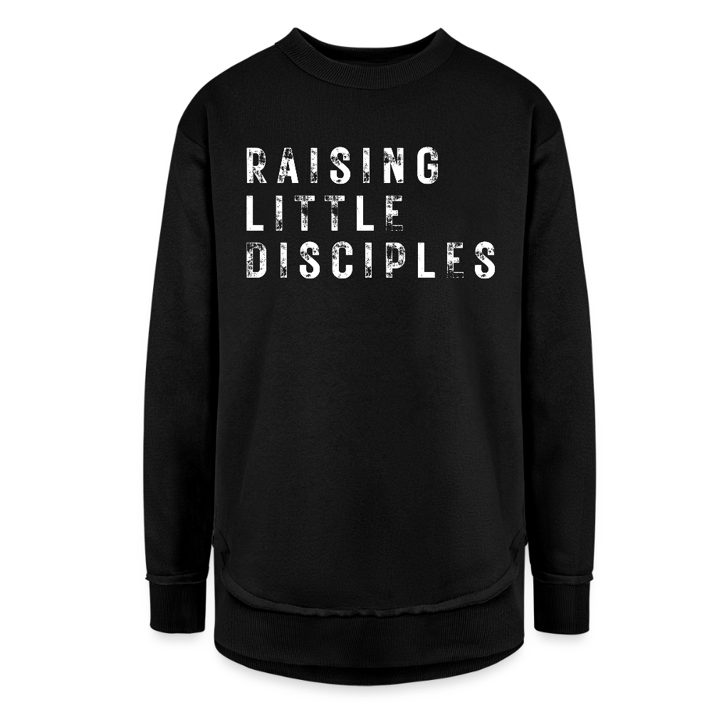 Raising Little Disciples Women's Long Sleeve Weekend Tunic - black