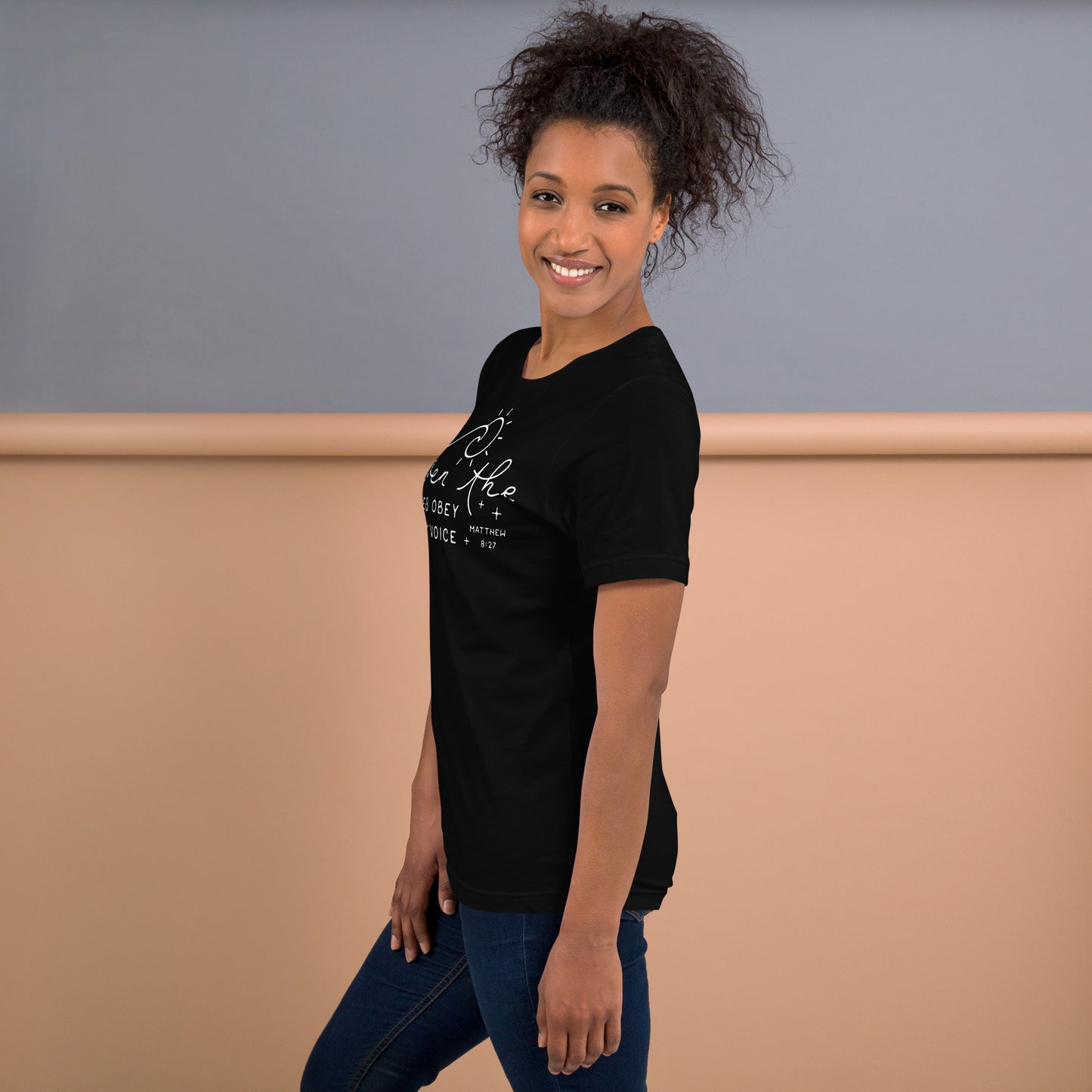 Even the Waves Obey His Voice Women's T-Shirt