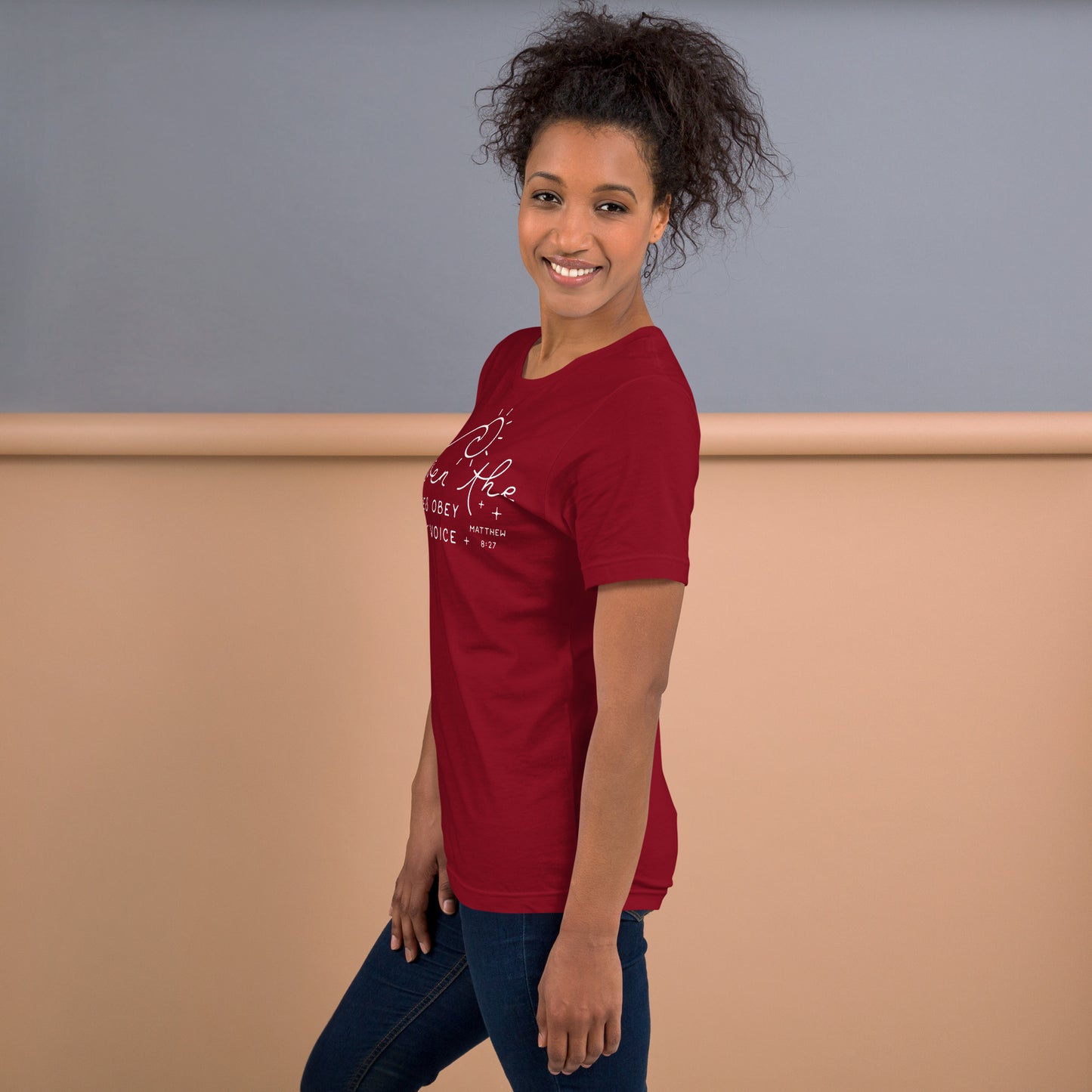 Even the Waves Obey His Voice Women's T-Shirt