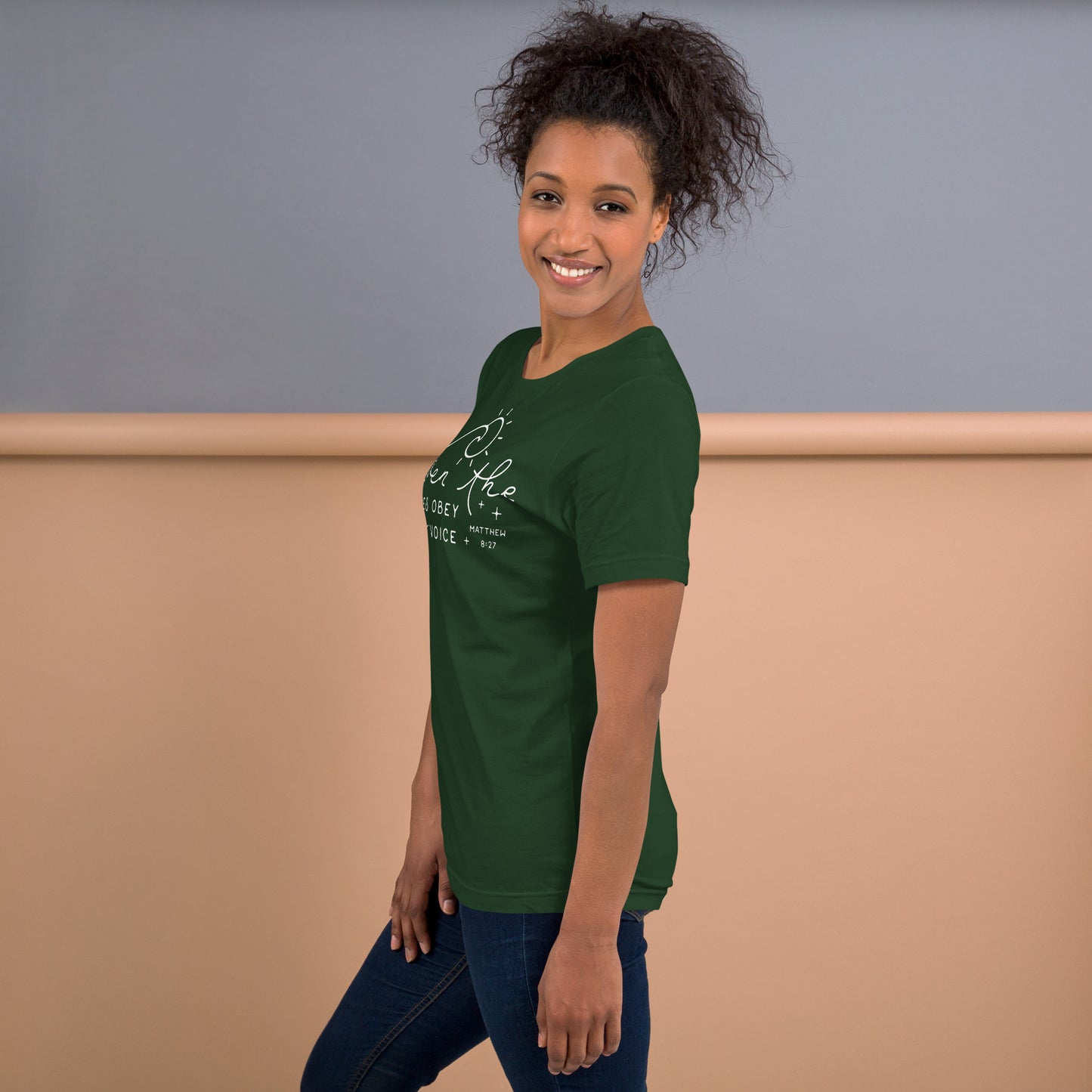 Even the Waves Obey His Voice Women's T-Shirt