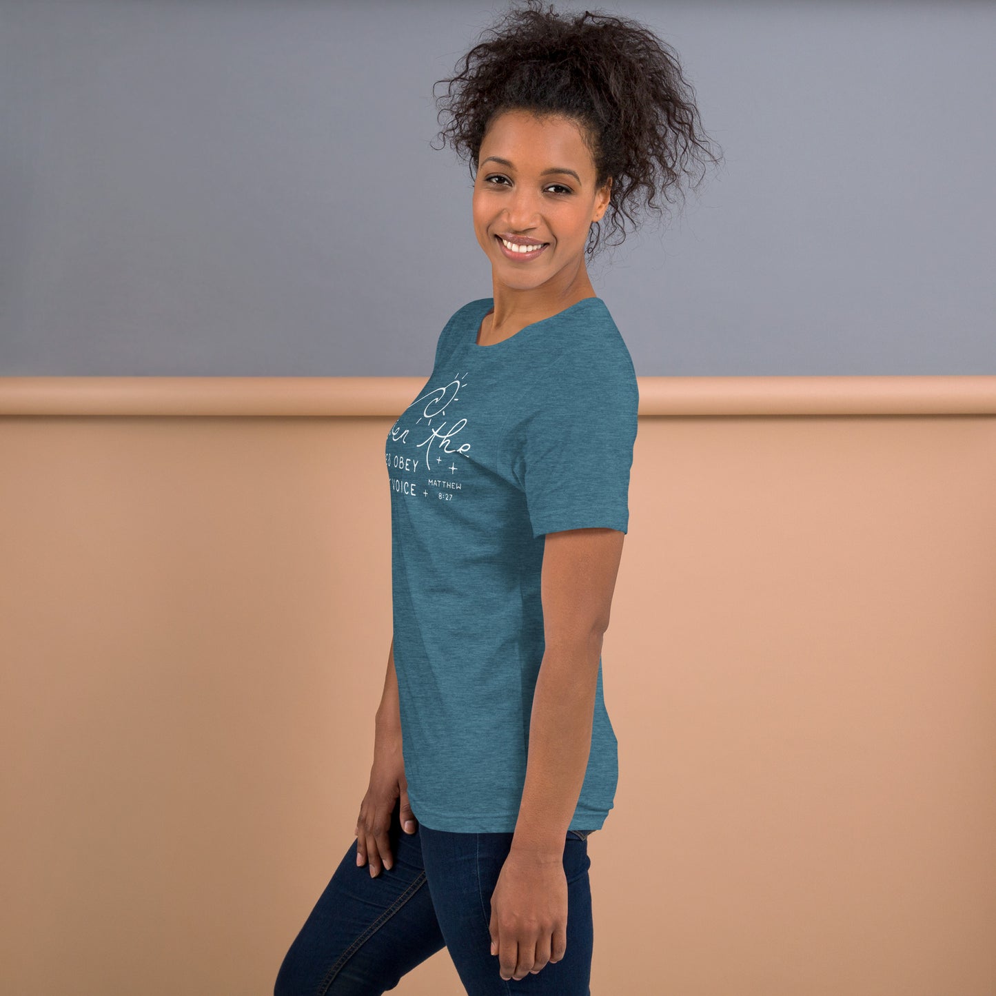 Even the Waves Obey His Voice Women's T-Shirt