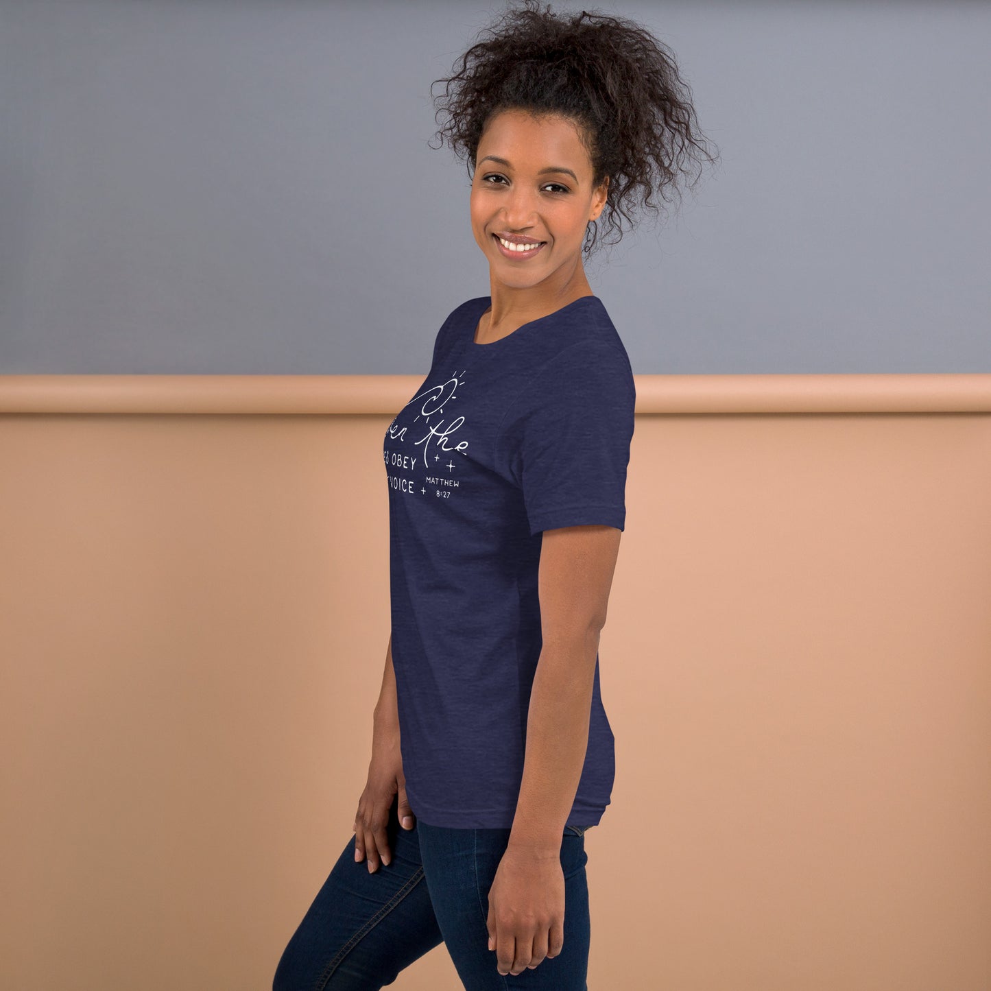 Even the Waves Obey His Voice Women's T-Shirt