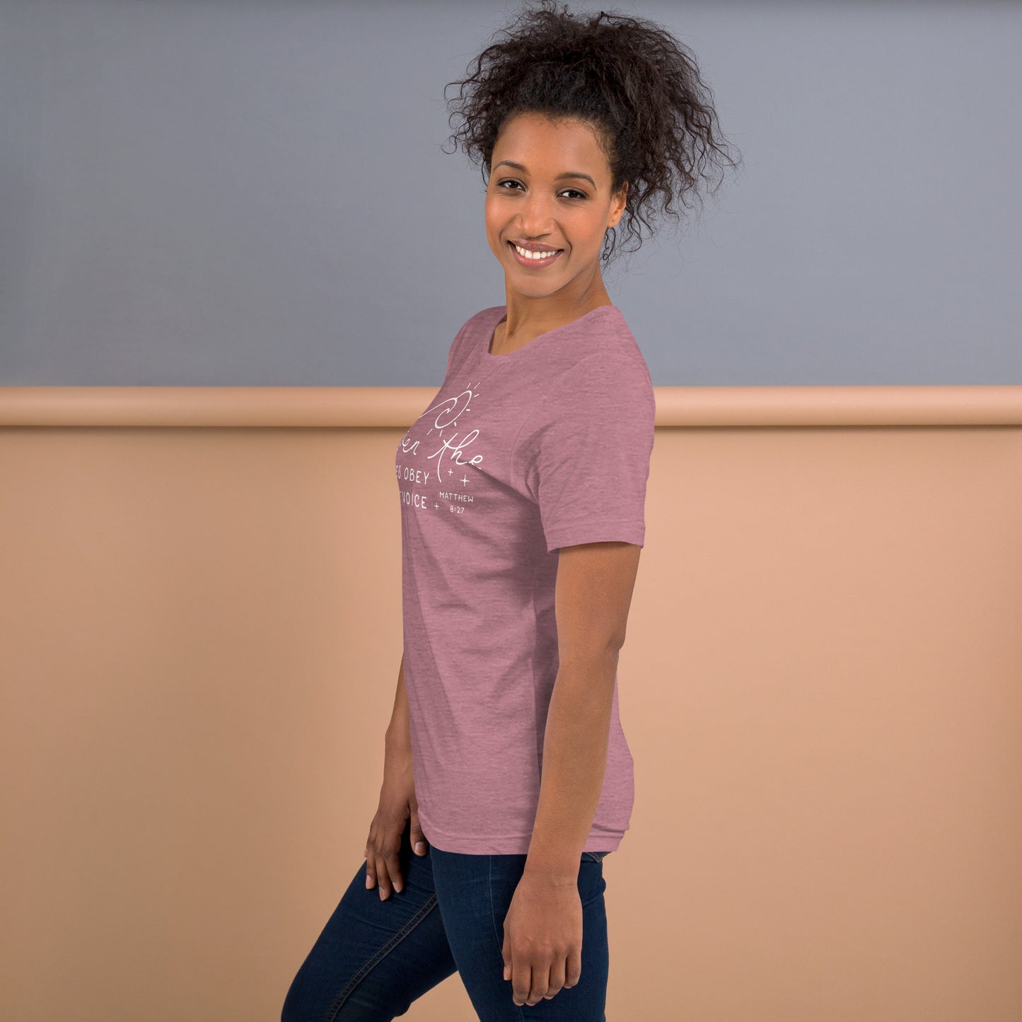 Even the Waves Obey His Voice Women's T-Shirt