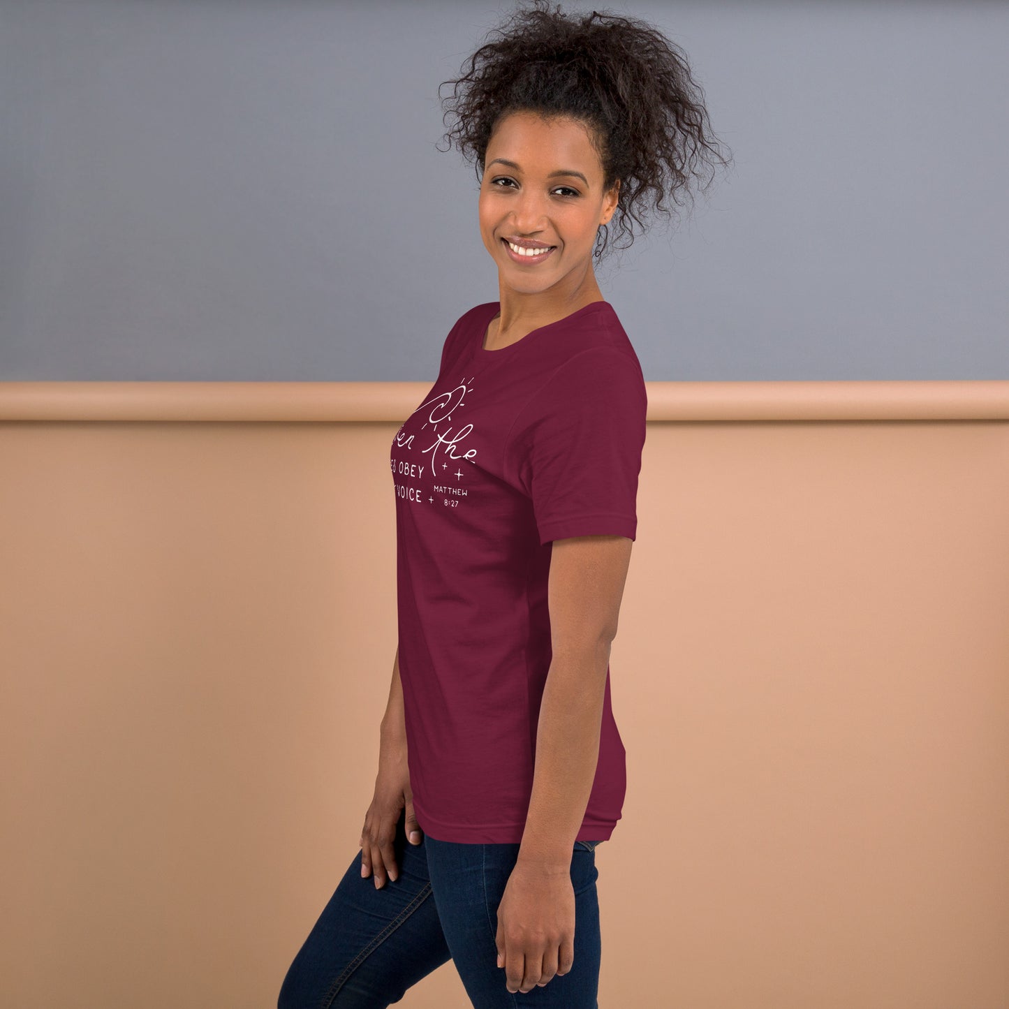 Even the Waves Obey His Voice Women's T-Shirt