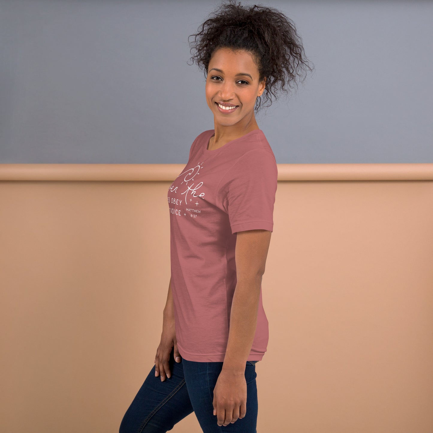 Even the Waves Obey His Voice Women's T-Shirt