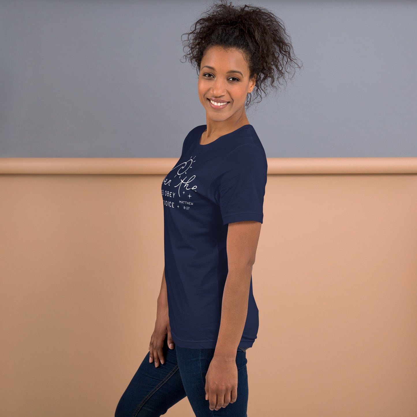 Even the Waves Obey His Voice Women's T-Shirt