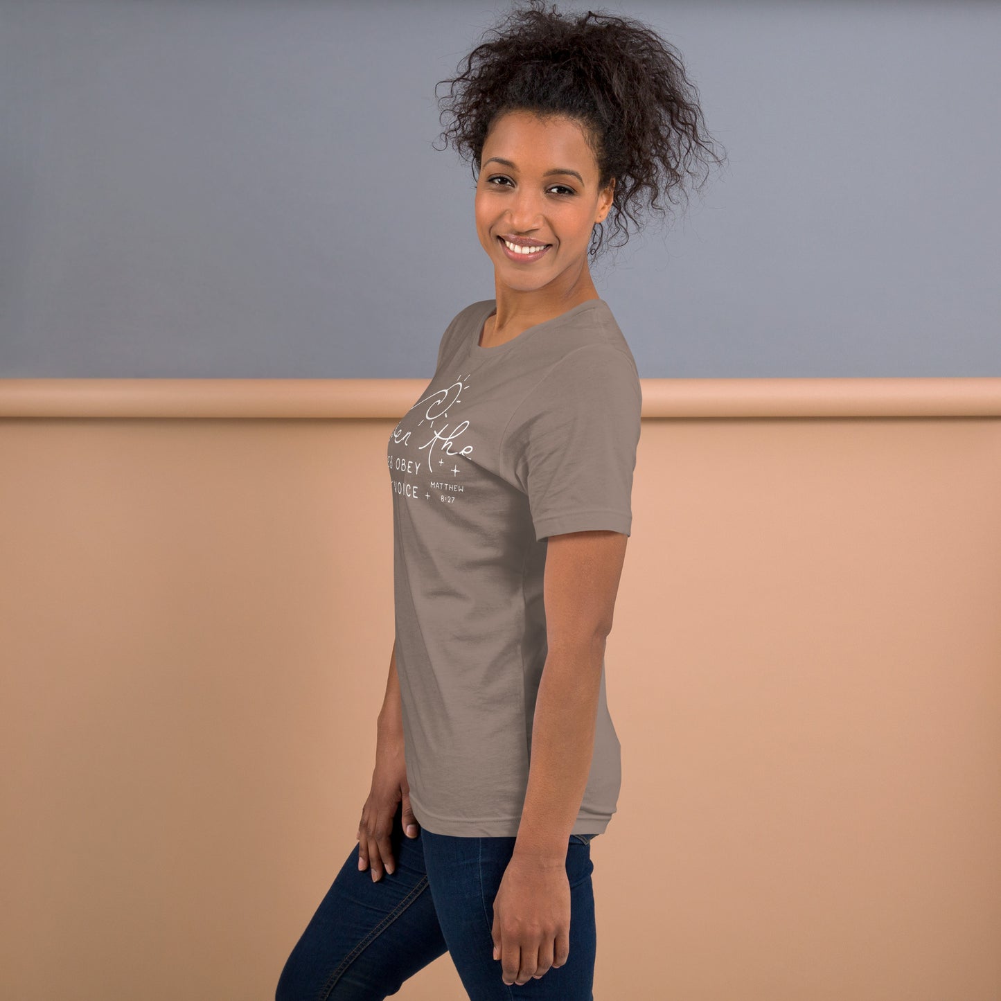 Even the Waves Obey His Voice Women's T-Shirt