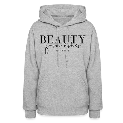 Beauty from Ashes Women's Hoodie - heather gray