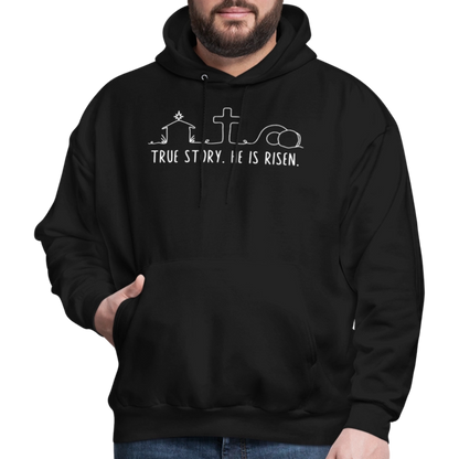 True Story He is Risen (W) Men's Sweater - black