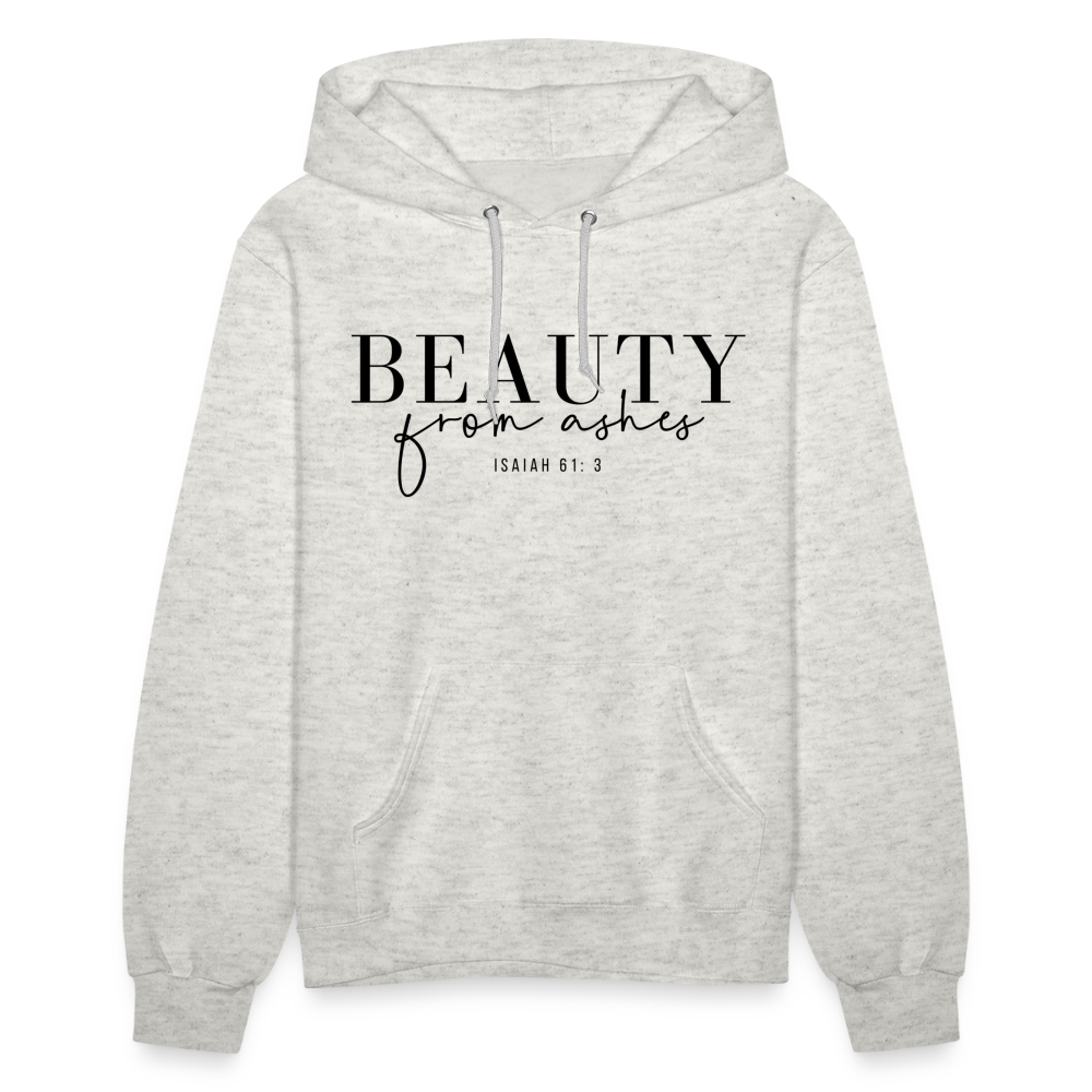 Beauty from Ashes Women's Hoodie - heather oatmeal