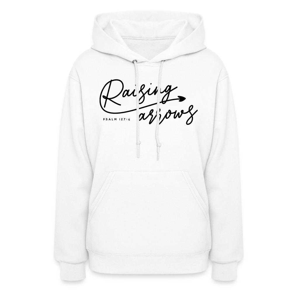 Raising Arrows Women's Hoodie - white