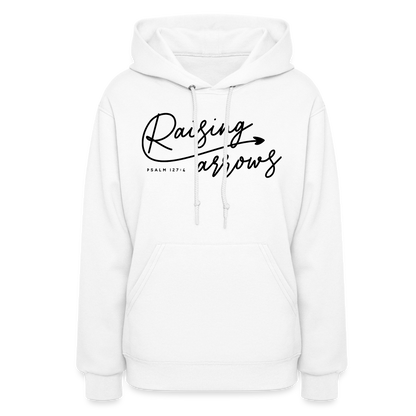 Raising Arrows Women's Hoodie - white