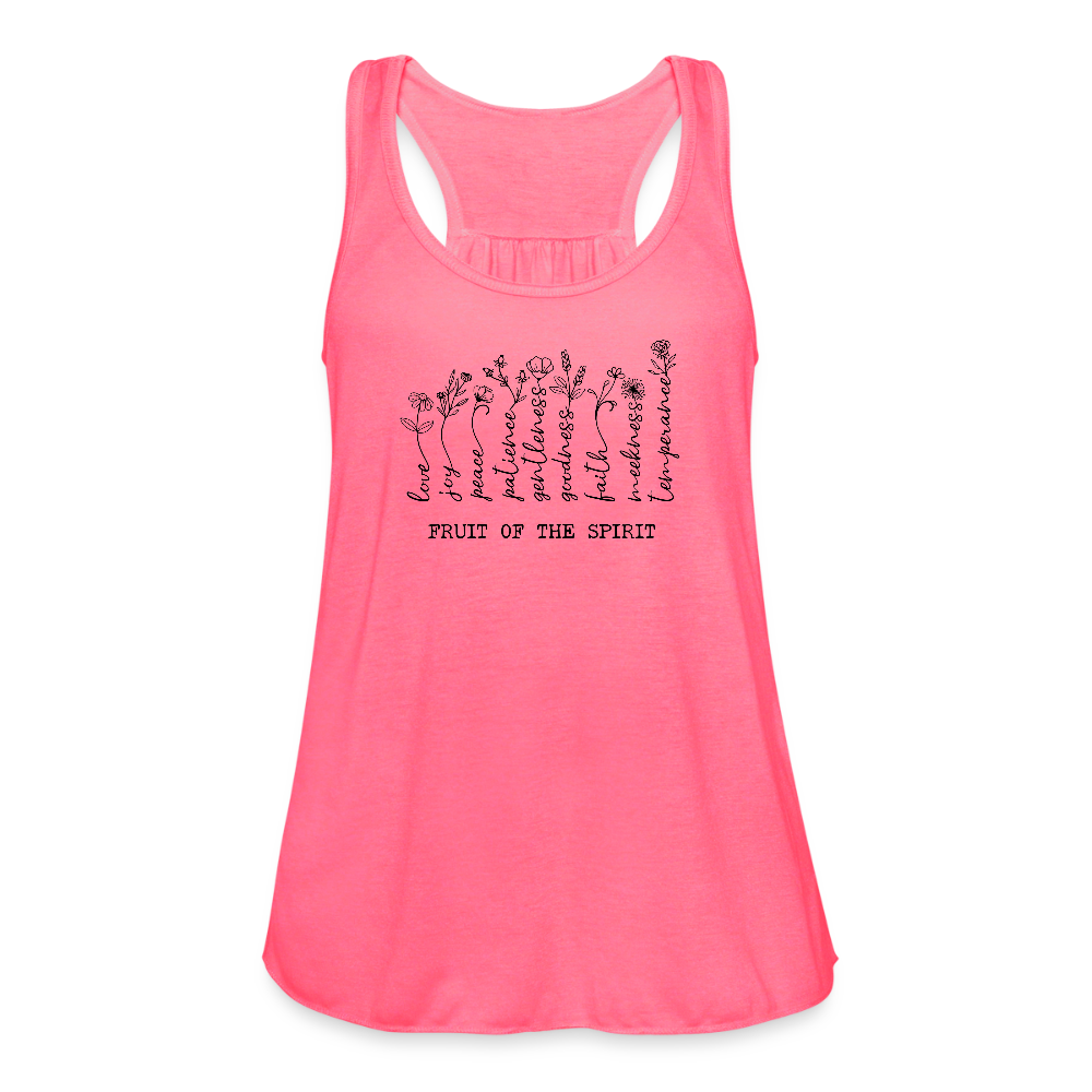 Fruit of the Spirit Women's Tank - neon pink