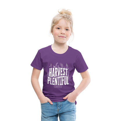 The Harvest is Plentiful (W) Toddler T-Shirt - purple