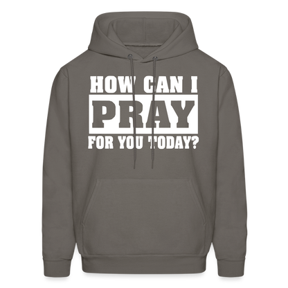 How Can I Pray for You Today Men's Hoodie - asphalt gray