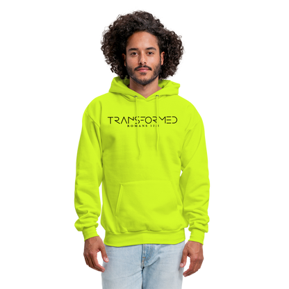 Transformed Men's Hoodie - safety green