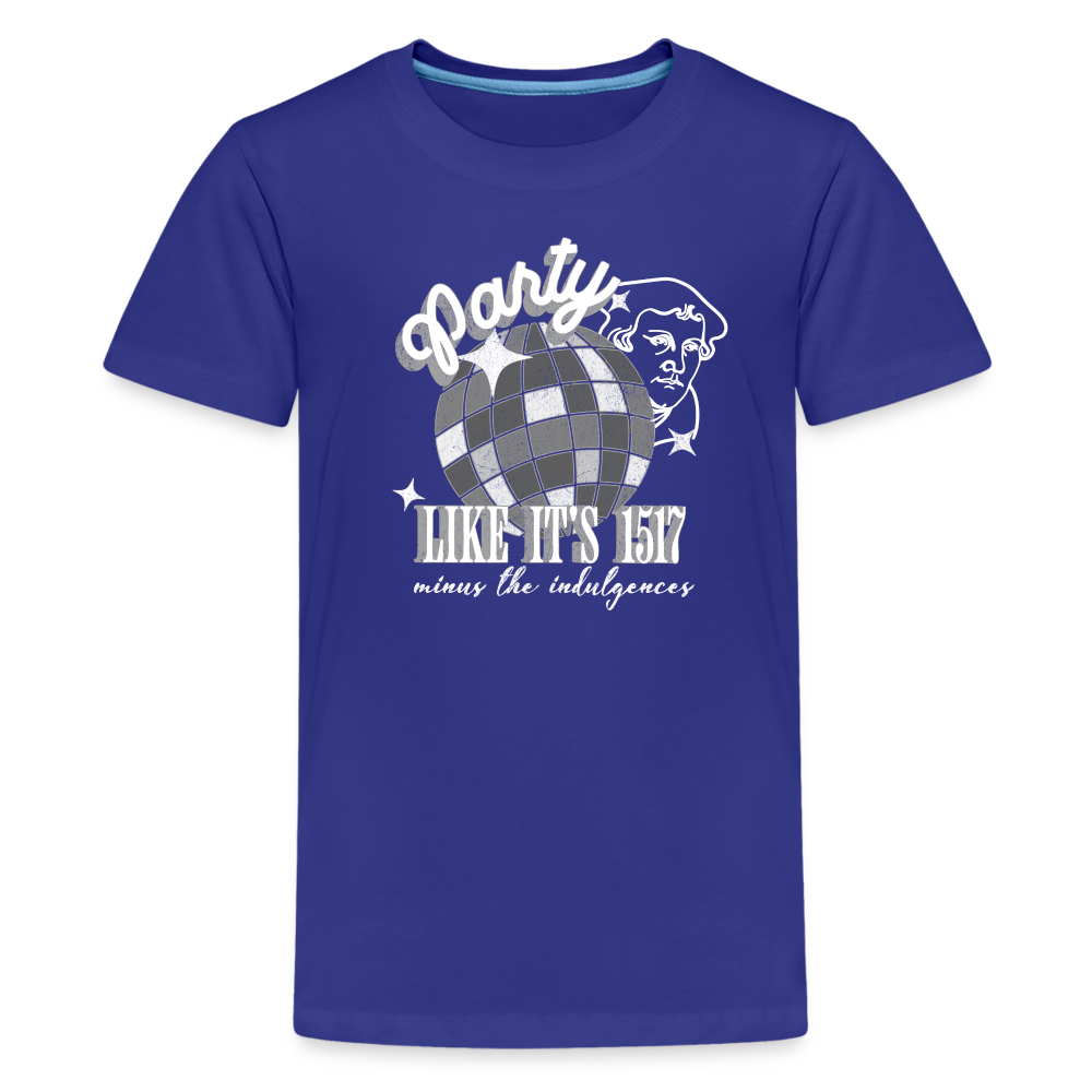 Party Like its 1517 (W) Reformation Day Toddler T-shirt - royal blue