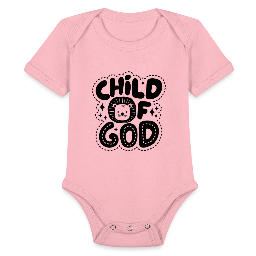 Child of God Baby Onesie Bodysuit - light pink