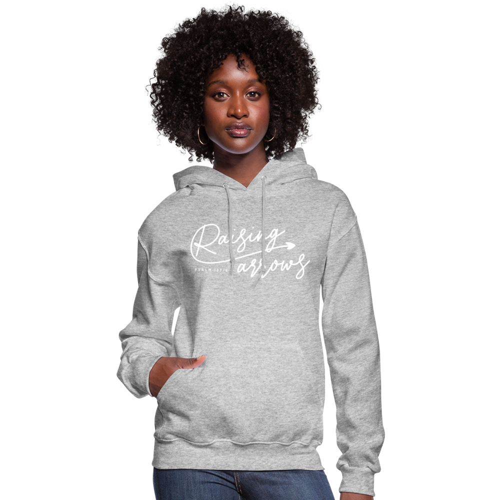 Raising Arrows (W) Women's Hoodie - heather gray