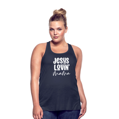 Jesus Lovin' Mama Women's Tank - navy