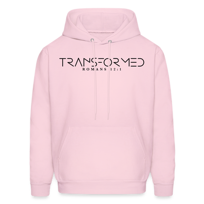 Transformed Men's Hoodie - pale pink