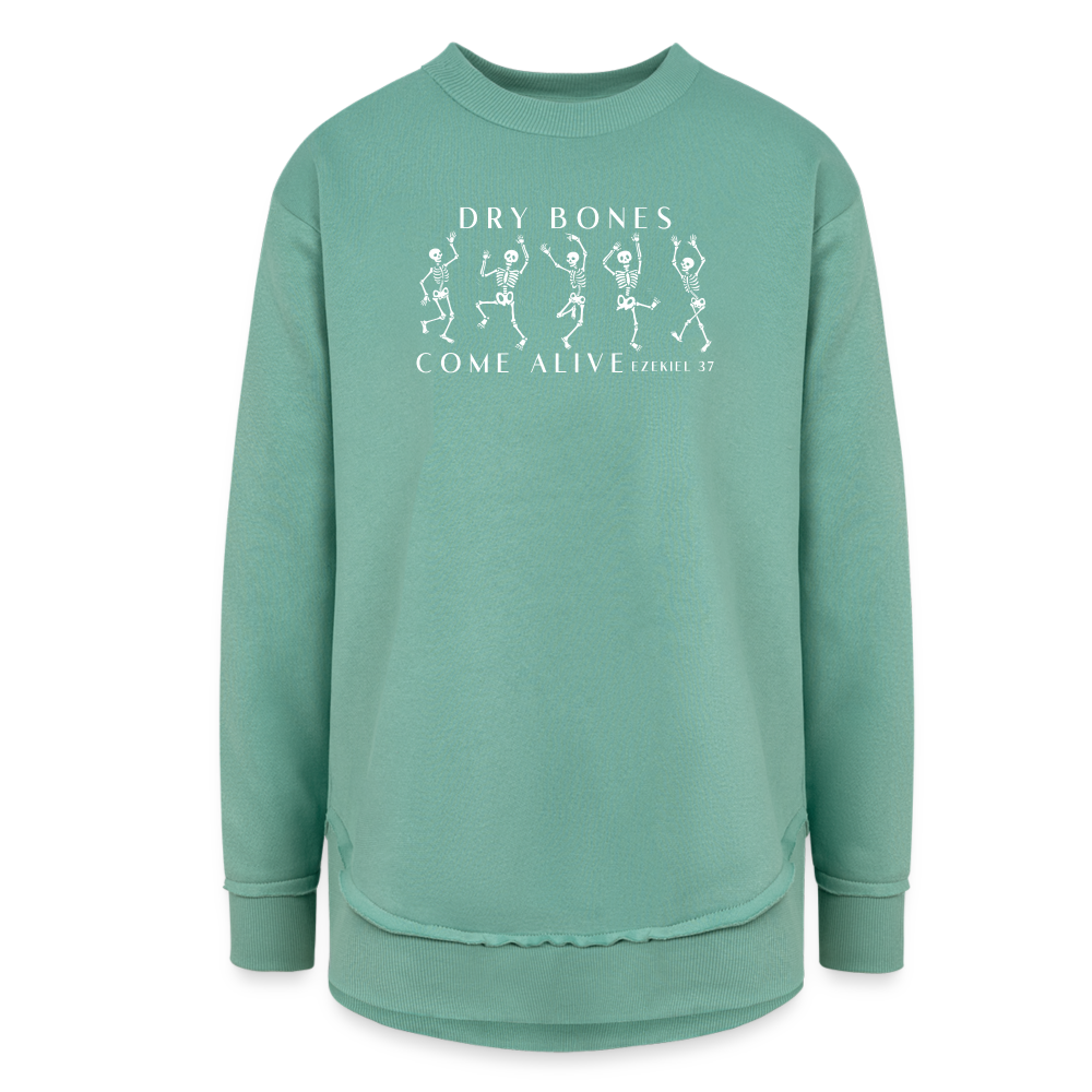 Dry Bones Come Alive (W) Women's Tunic Sweater - saltwater