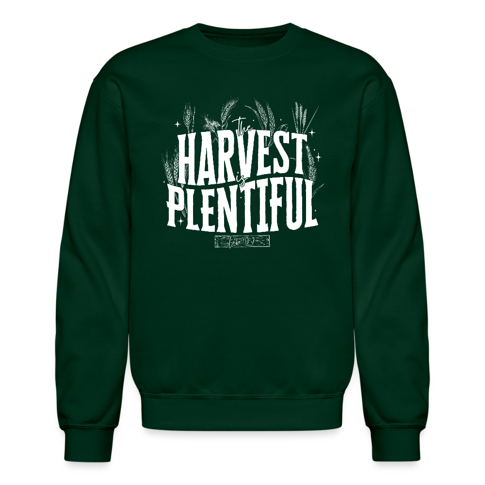 The Harvest is Plentiful (W) Men's Sweater - forest green