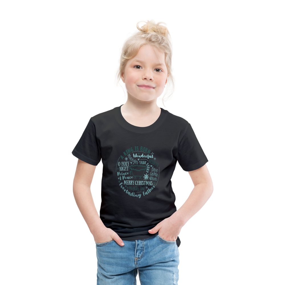 Manger Collage (B) Toddler T-Shirt - black