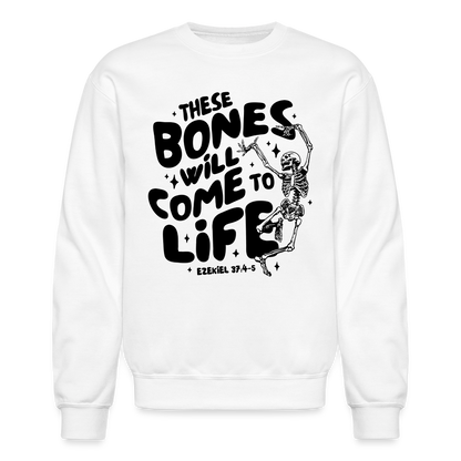 These Bones will Come to Life Men's Sweater - white