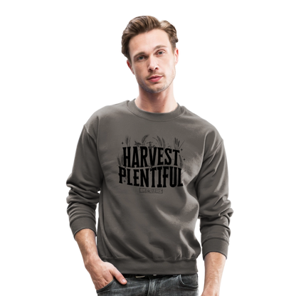 The Harvest is Plentiful Men's Sweater - asphalt gray