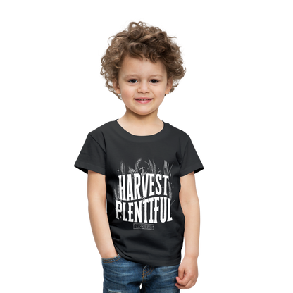 The Harvest is Plentiful (W) Toddler T-Shirt - black