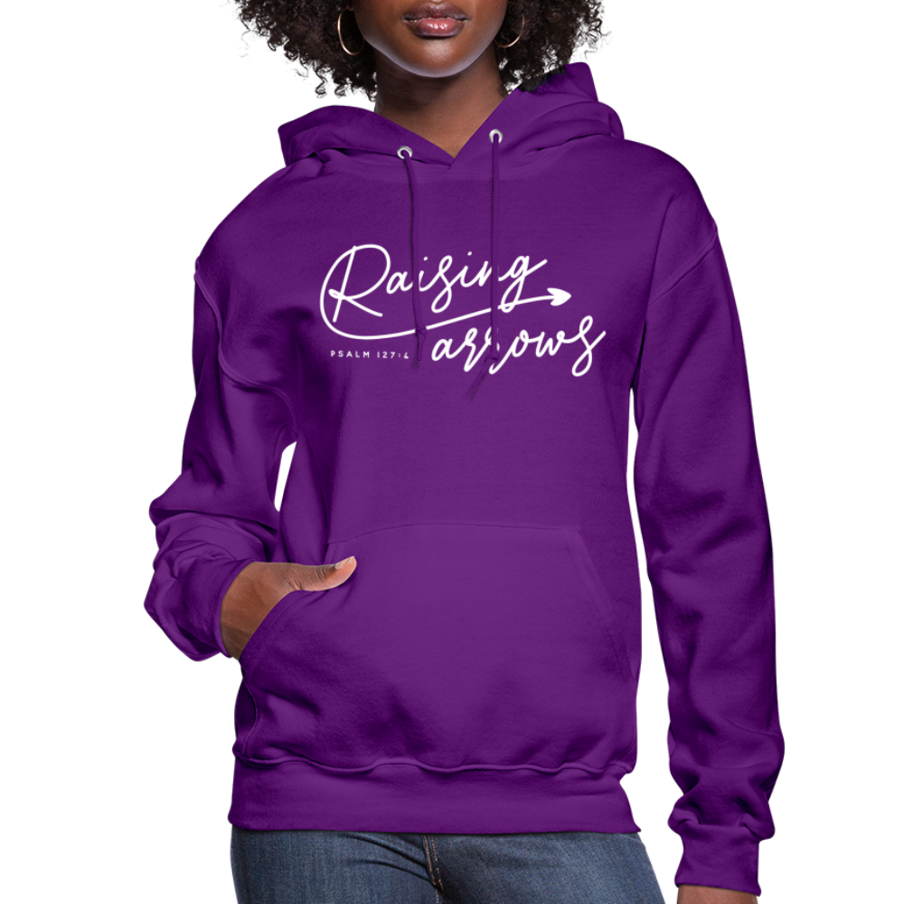 Raising Arrows (W) Women's Hoodie - purple