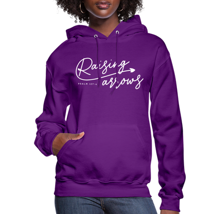 Raising Arrows (W) Women's Hoodie - purple