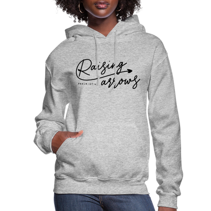 Raising Arrows Women's Hoodie - heather gray