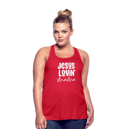 Jesus Lovin' Mama Women's Tank - red