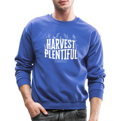 The Harvest is Plentiful (W) Men's Sweater - royal blue