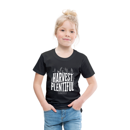 The Harvest is Plentiful (W) Toddler T-Shirt - black