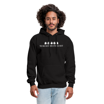 The Only Ghost Here is the Holy Ghost (W) Men's Hoodie - black