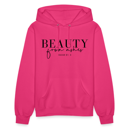 Beauty from Ashes Women's Hoodie - fuchsia