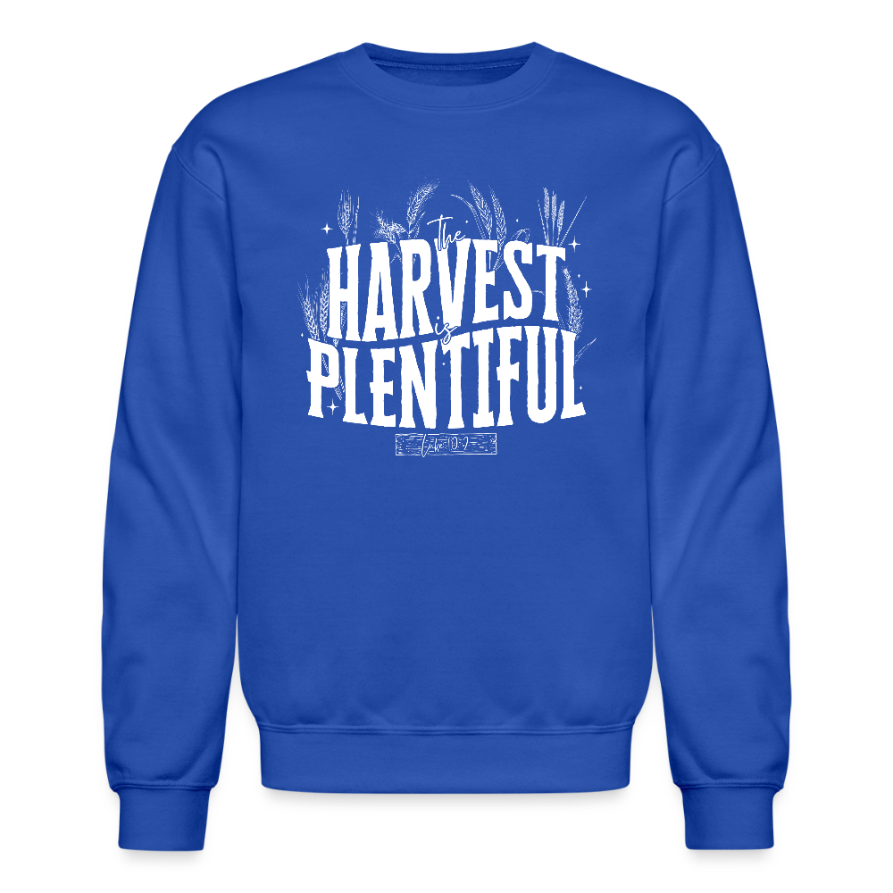 The Harvest is Plentiful (W) Men's Sweater - royal blue