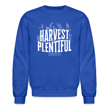 The Harvest is Plentiful (W) Men's Sweater - royal blue