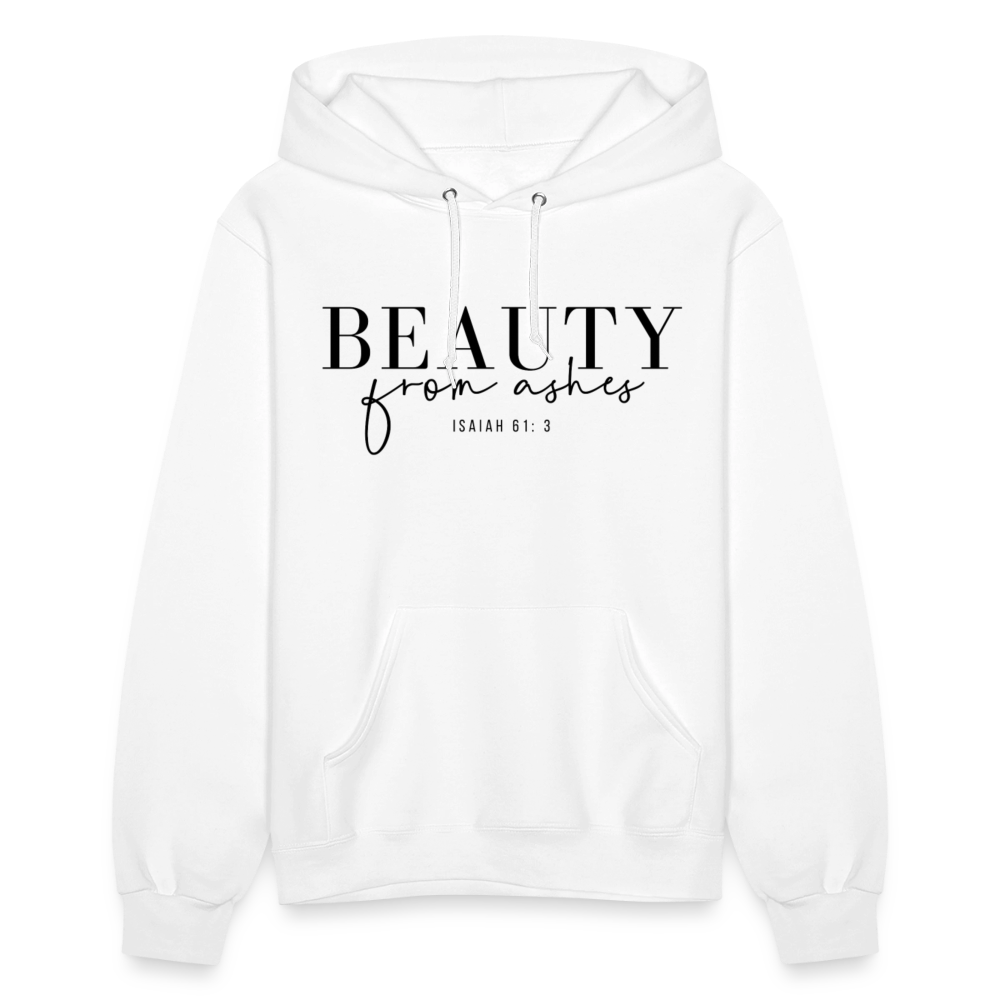 Beauty from Ashes Women's Hoodie - white