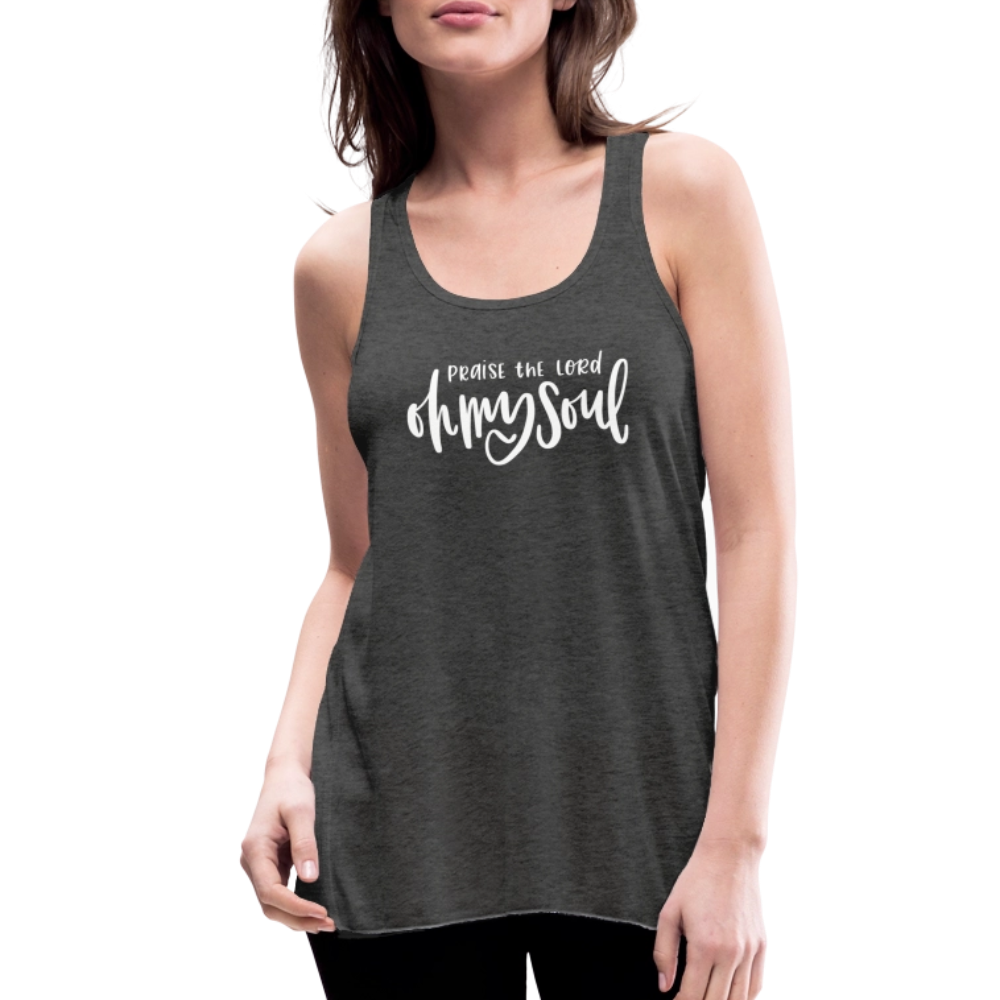 Praise the Lord Oh My Soul Women's Tank - deep heather