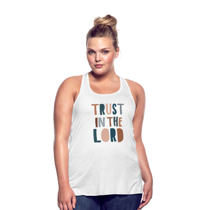 Trust in the Lord Women’s Tank Top - white