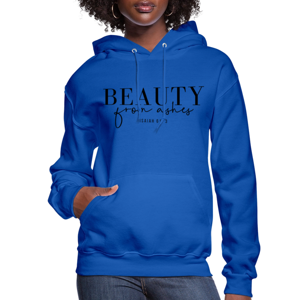 Beauty from Ashes Women's Hoodie - royal blue