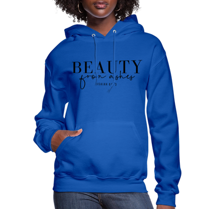 Beauty from Ashes Women's Hoodie - royal blue