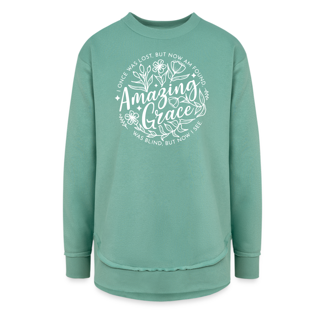 Amazing Grace (W) Women's Tunic Sweater - saltwater