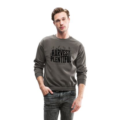 The Harvest is Plentiful Men's Sweater - asphalt gray