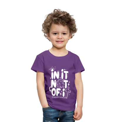 In It Not of It (W) Toddler T-Shirt - purple