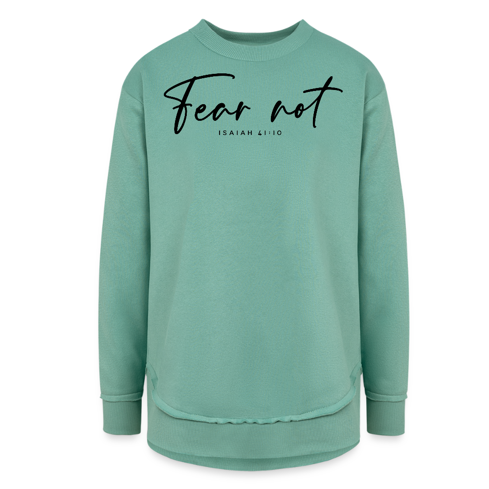 Fear Not Women's Tunic Sweater - saltwater